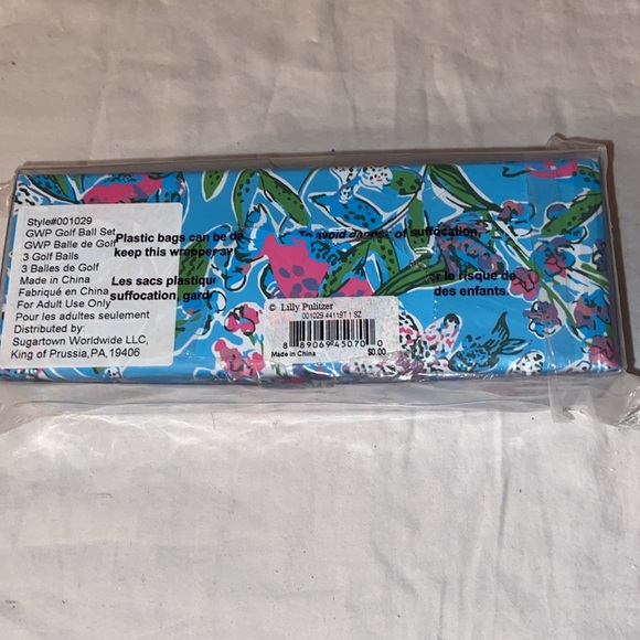 Nib Lilly Pulitzer golf balls set - Picture 5 of 5